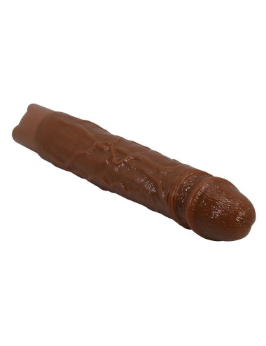 PRETTY LOVE - OWEN REALISTIC VIBRATOR 22.5 CM Ø 4.5 CM BROWN