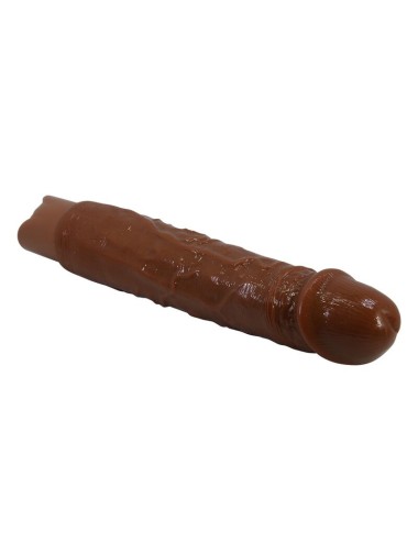 PRETTY LOVE - DUKE REALISTIC VIBRATOR 23.5 CM Ø 4.8 CM BROWN