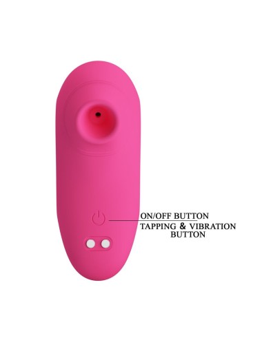 PRETTY LOVE - ARILA RECHARGEABLE CLITORAL SUCTION STIMULATOR WITH VIBRATION PINK