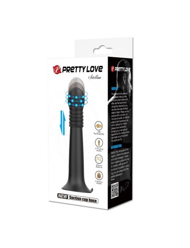 PRETTY LOVE - STELLA USB RECHARGEABLE ROTATING AND THRUSTING MASSAGER
