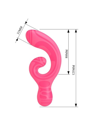 PRETTY LOVE - VERITY USB RECHARGEABLE DOUBLE-ENDED MASSAGER