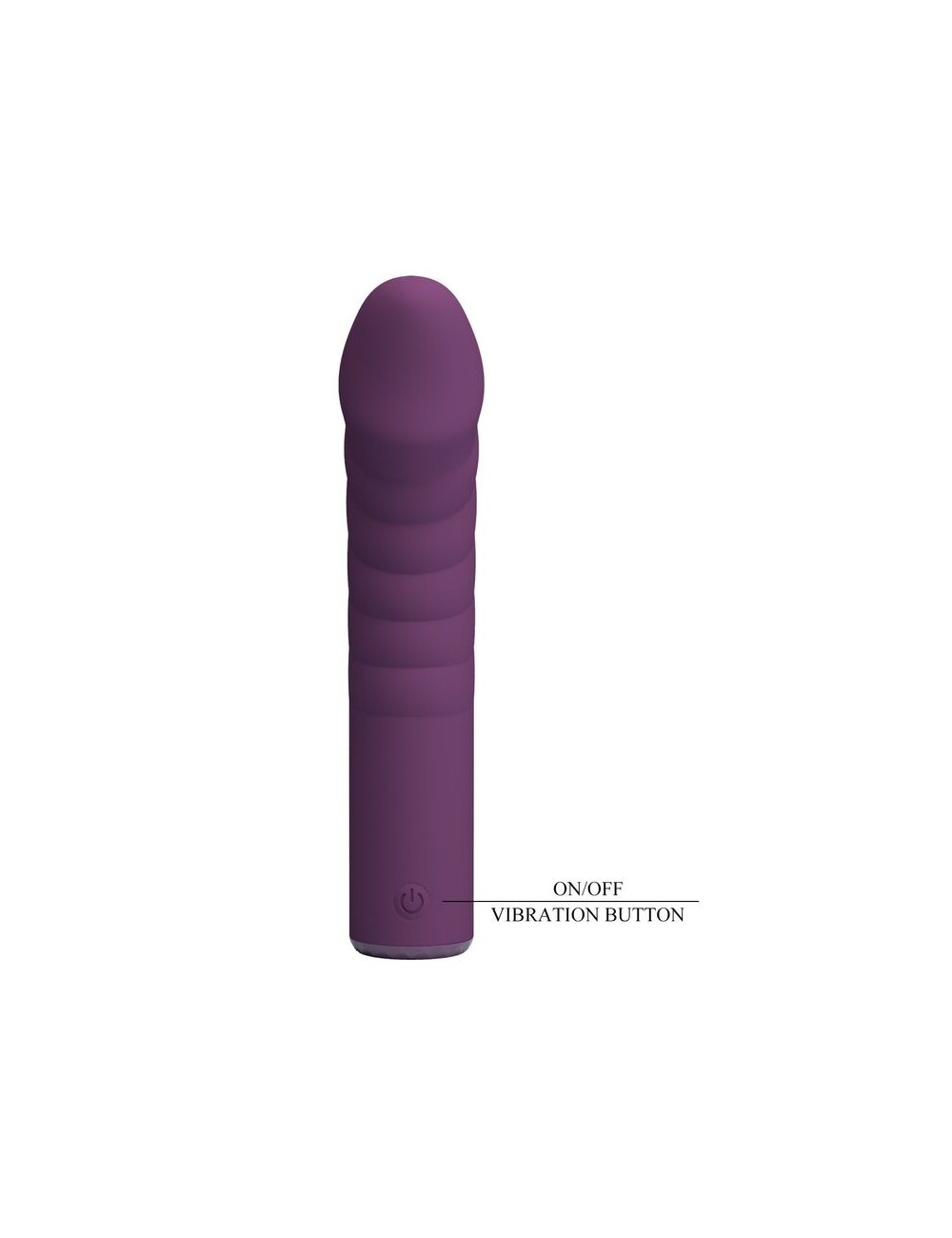 PRETTY LOVE - RYLAND RECHARGEABLE VIBRATOR 10 FUNCTIONS PURPLE