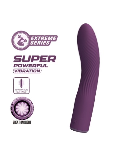 PRETTY LOVE - KISSELL RECHARGEABLE VIBRATOR 10 FUNCTIONS PURPLE