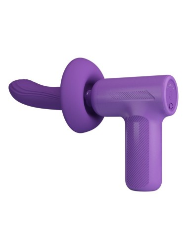 PRETTY LOVE - VITO THRUSTING MASSAGE GUN 5 MODES PURPLE