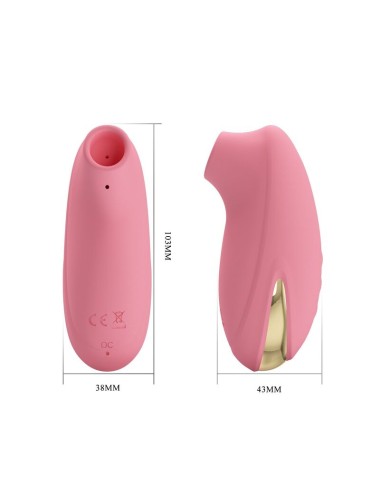 PRETTY LOVE - OTIS CLITORAL SUCTION STIMULATOR 7 MODES PINK