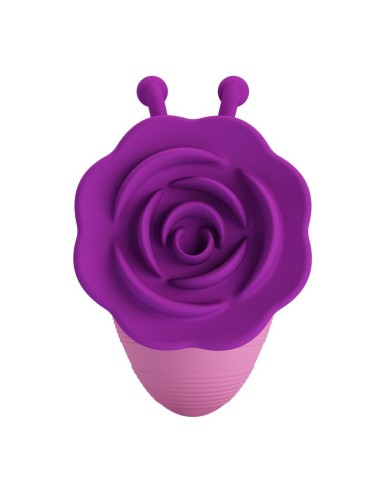 PRETTY LOVE - LITTLE BEE RECHARGEABLE CLITORAL STIMULATOR 7 MODES PURPLE-PINK