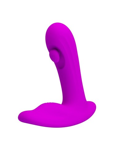 PRETTY LOVE - BAUER RECHARGEABLE PROSTATE MASSAGER 12 MODES PURPLE