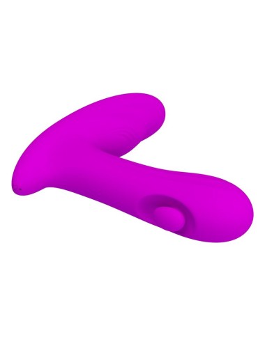 PRETTY LOVE - BAUER RECHARGEABLE PROSTATE MASSAGER 12 MODES PURPLE