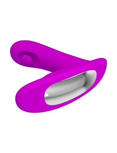 PRETTY LOVE - BAUER RECHARGEABLE PROSTATE MASSAGER 12 MODES PURPLE
