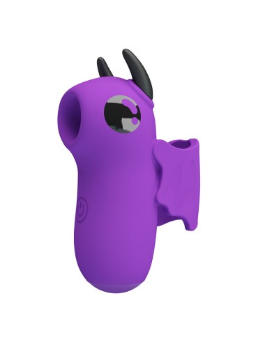PRETTY LOVE - MAGIC DEVIL PURPLE RECHARGEABLE FINGER STIMULATOR
