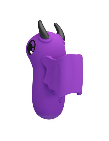 PRETTY LOVE - MAGIC DEVIL PURPLE RECHARGEABLE FINGER STIMULATOR