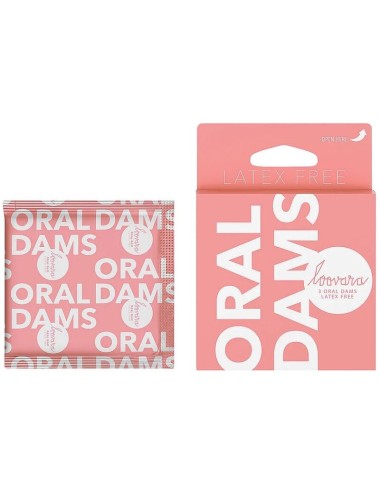 LOOVARA - ORAL DAMS LATEX-FREE ORAL BARRIERS 3 PCS