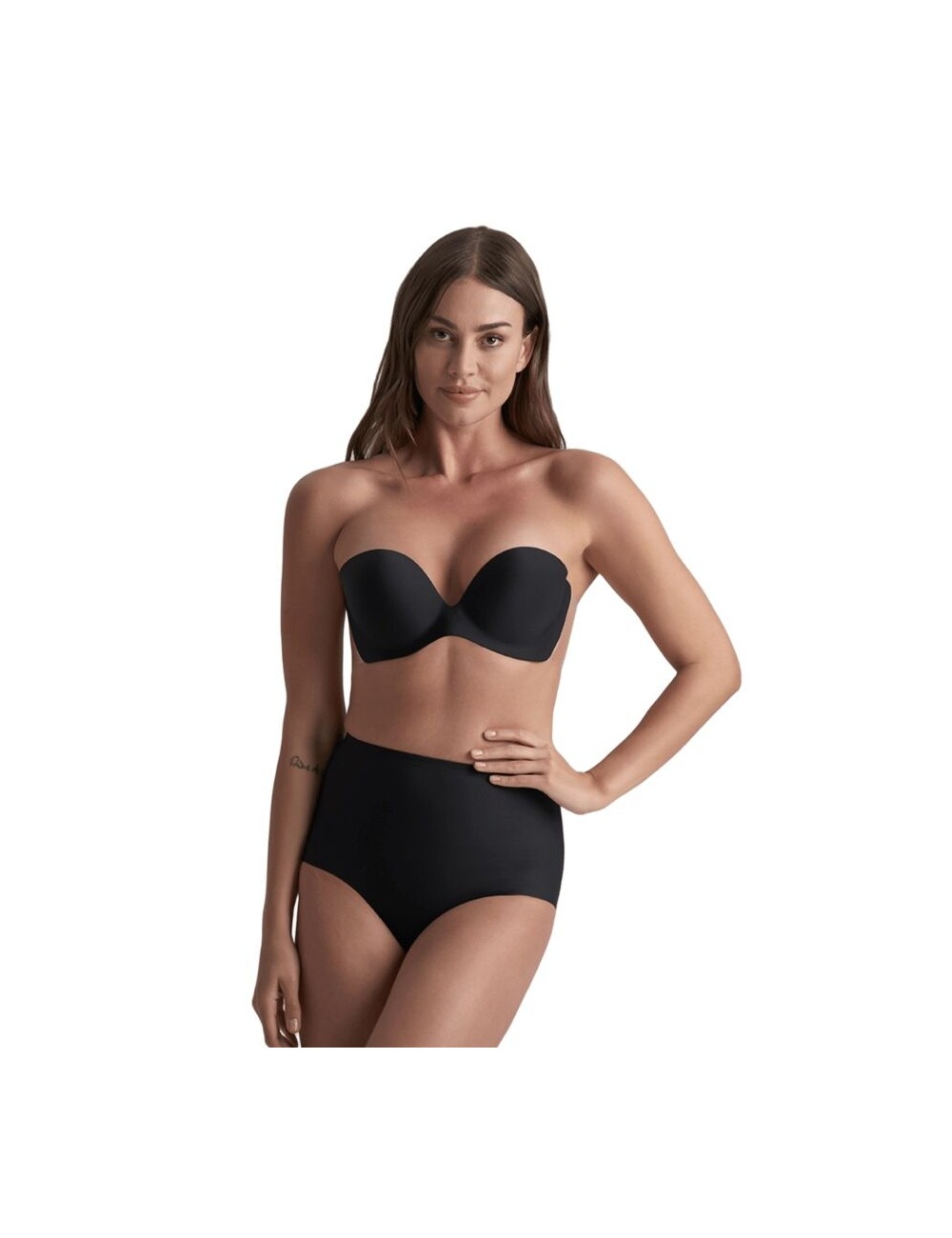 BYE-BRA - DIVA BRA ADHESIVE BRA BLACK CUP B