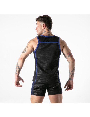 LOCKER GEAR - FULL MILITARY ACCESS TANKTOP BLUE S