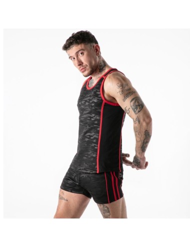 LOCKER GEAR - FULL MILITARY ACCESS TANKTOP RED XL
