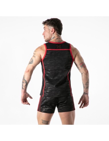 LOCKER GEAR - FULL MILITARY ACCESS TANKTOP RED XL