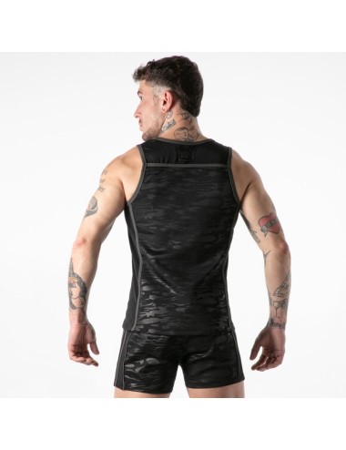 LOCKER GEAR - FULL MILITARY ACCESS TANKTOP BLACK  S