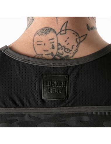 LOCKER GEAR - FULL MILITARY ACCESS TANKTOP BLACK XL