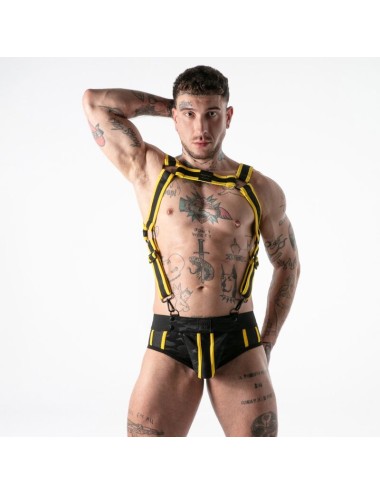 LOCKER GEAR - FULL MILITARY ACCESS HARNESS YELLOW S/M