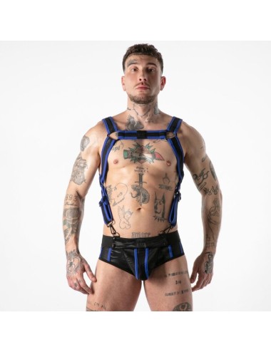 LOCKER GEAR - FULL MILITARY ACCESS HARNESS BLUE S/M