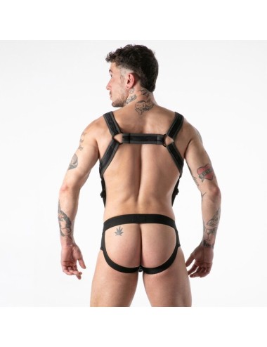 LOCKER GEAR - FULL MILITARY ACCESS HARNESS BLACK S/M