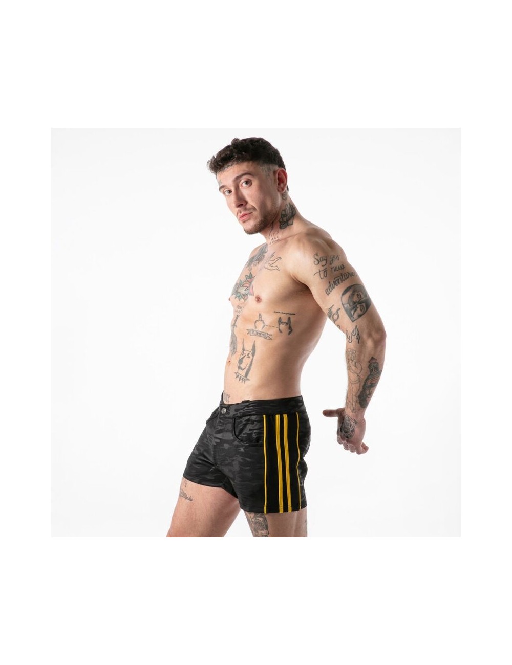 LOCKER GEAR - FULL MILITARY ACCESS SHORT YELLOW S
