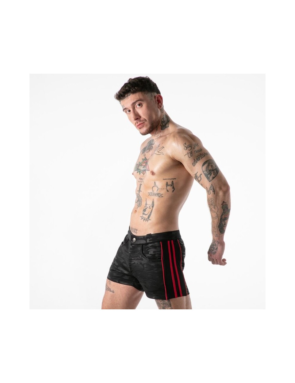 LOCKER GEAR - FULL MILITARY ACCESS SHORT RED L
