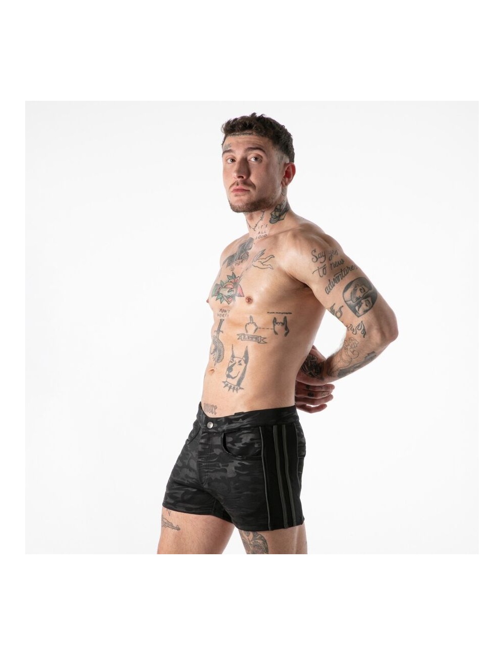 LOCKER GEAR - FULL MILITARY ACCESS SHORT BLACK S