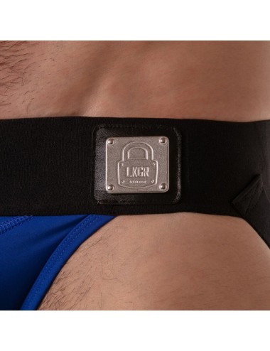 LOCKER GEAR - WIDE WAISTBAND JOCKSTRAP BLUE M