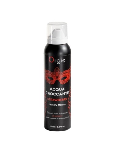 ORGIE - ACQUA CROCCANTE STRAWBERRY CRUNCHY MASSAGE MOUSSE 150 ML