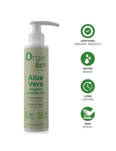 ORGIE - BIO ALOE VERA ORGANIC WATER-BASED INTIMATE GEL 100 ML