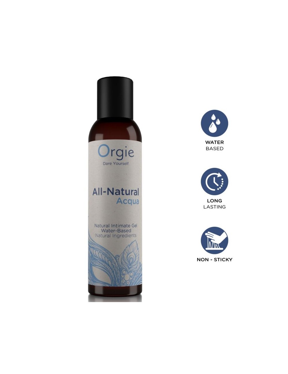 ORGIE - ALL-NATURAL ACQUA WATER-BASED INTIMATE GEL 150 ML