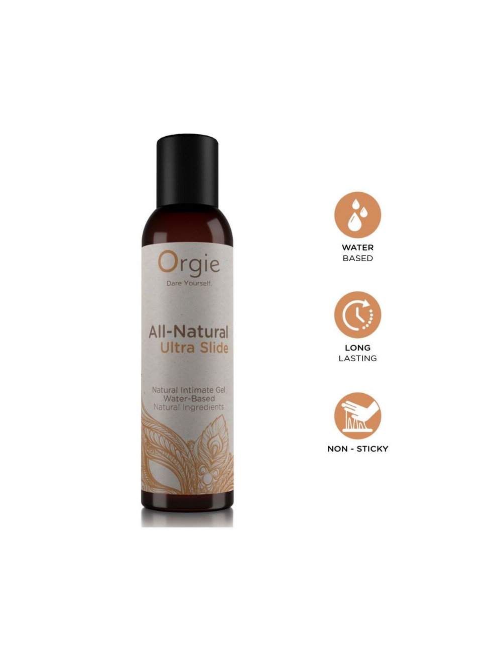ORGIE - ALL-NATURAL ULTRA SLIDE WATER-BASED INTIMATE GEL 150 ML