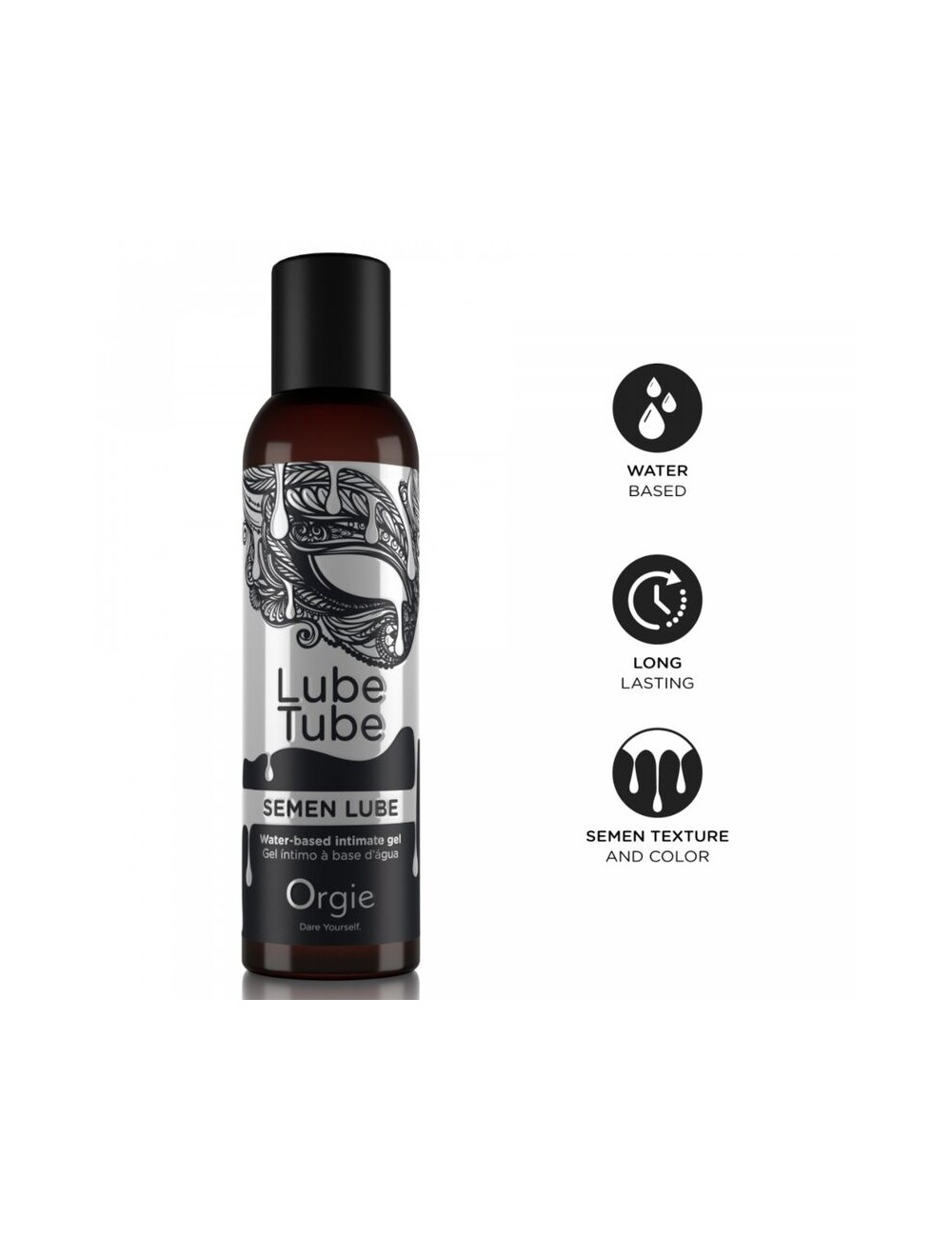 ORGIE - LUBE TUBE SEMEN LUBE WATER-BASED INTIMATE GEL 150 ML