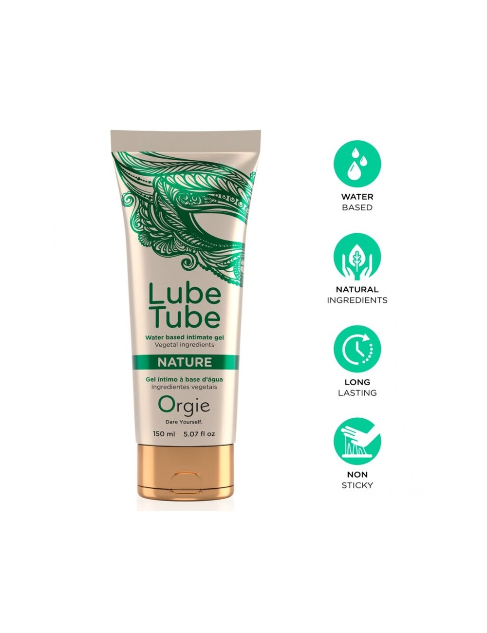 ORGIE - LUBE TUBE NATURE WATER-BASED INTIMATE GEL 150 ML