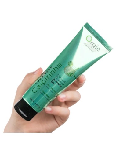 ORGIE - LUBE TUBE COCKTAIL CAIPIRINHA KISSABLE WATER-BASED INTIMATE GEL 100 ML