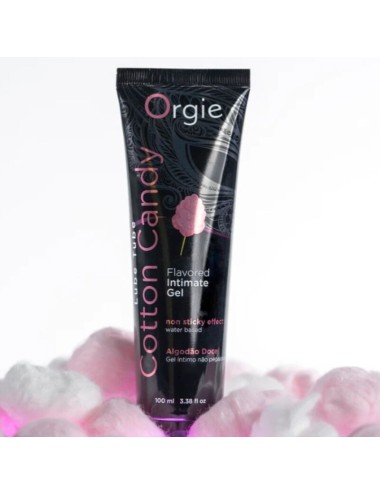 ORGIE - LUBE TUBE COTTON CANDY KISSABLE WATER-BASED INTIMATE GEL 100 ML