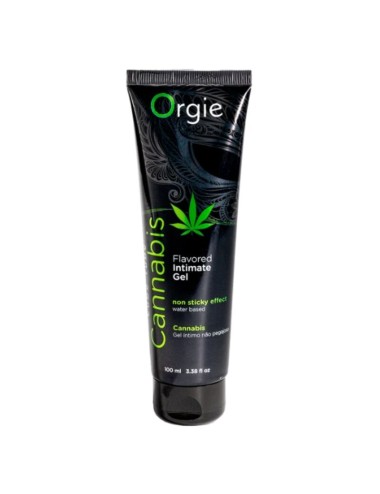 ORGIE - LUBE TUBE CANNABIS KISSABLE WATER-BASED INTIMATE GEL 100 ML