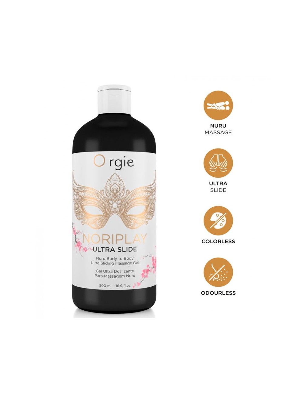 ORGIE - NORIPLAY ULTRA SLIDE BODY TO BODY NURU MASSAGE GEL 500 ML