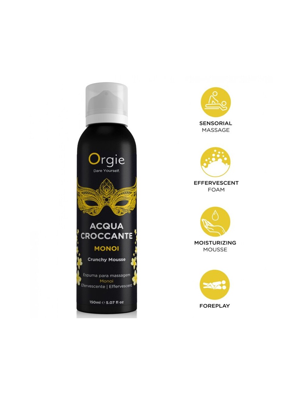 ORGIE - ACQUA CROCCANTE MONOI CRUNCHY MASSAGE MOUSSE 150 ML