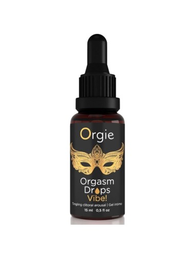 ORGIE - ORGASM DROPS VIBE! VIBRATING CLITORAL AROUSAL 15 ML