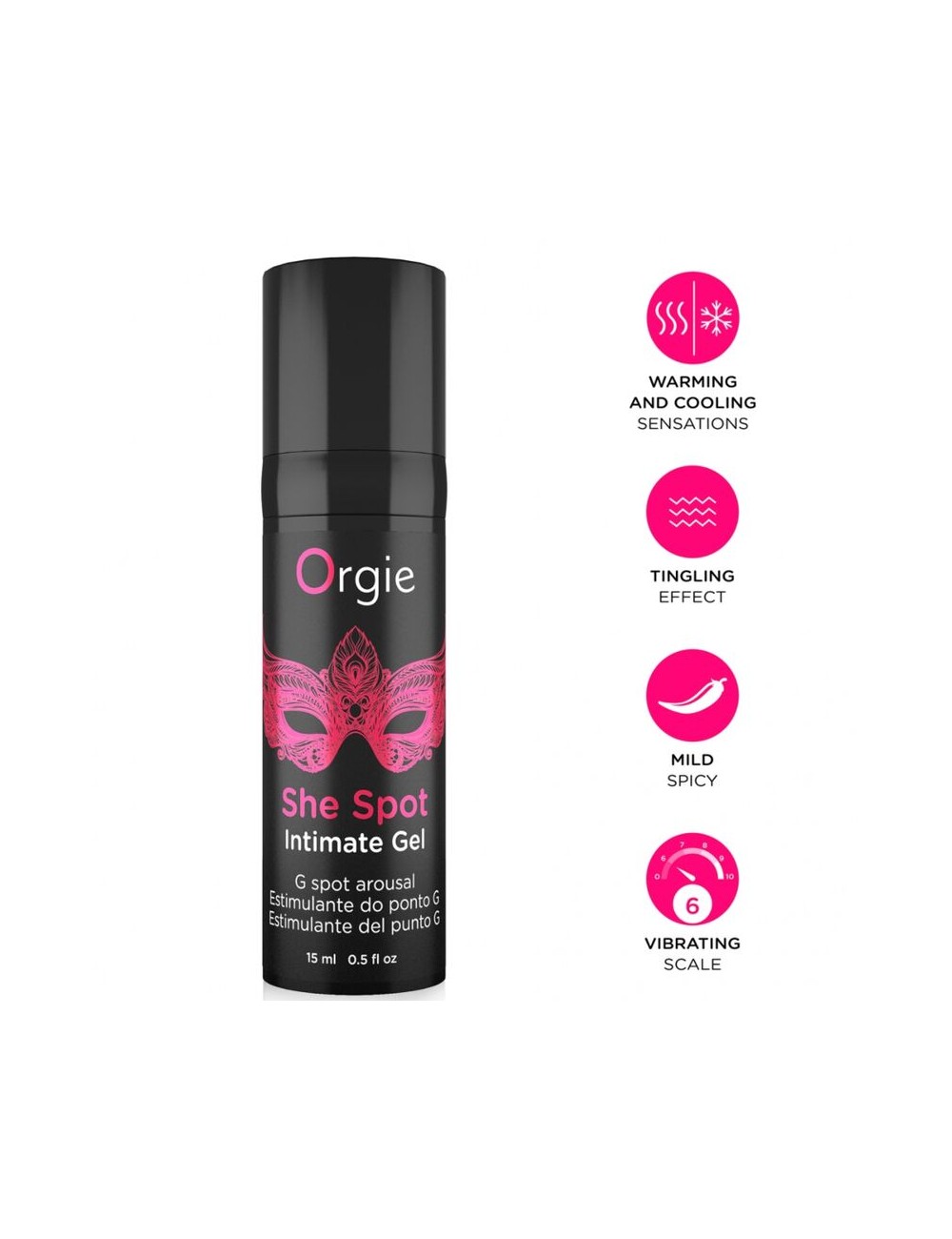 ORGIE - SHE SPOT G-SPOT AROUSAL INTIMATE GEL 15 ML