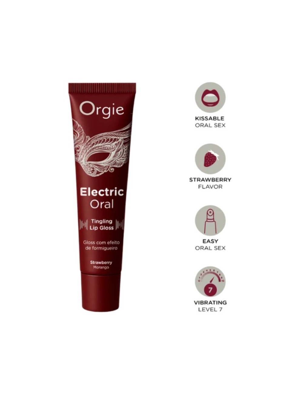 ORGIE - ELECTRIC ORAL TINGLING LIP GLOSS 15 ML