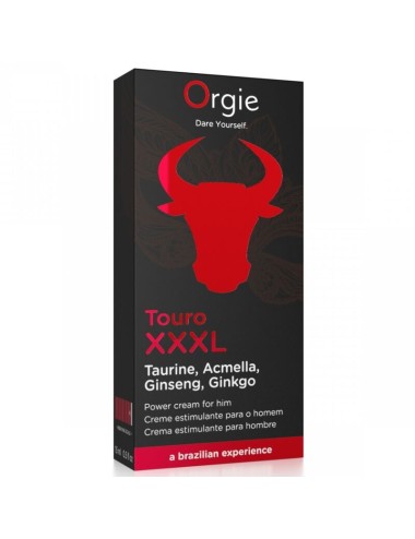 ORGIE - TOURO XXXL ERECTION ENHANCER AND ENLARGER CREAM 15 ML