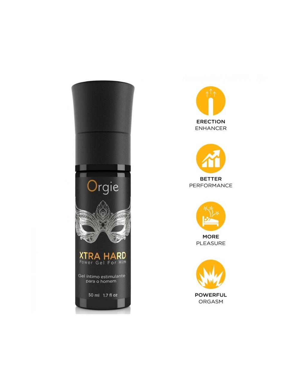 ORGIE - XTRA HARD AROUSAL AND ERECTION ENHANCER GEL 50 ML