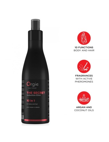 ORGIE - THE SECRET SEDUCTION ELIXIR 10 IN 1 BODY AND HAIR LOTION 200 ML