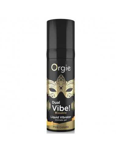 ORGIE - DUAL VIBE! PIÑA COLADA KISSABLE LIQUID VIBRATOR 15 ML