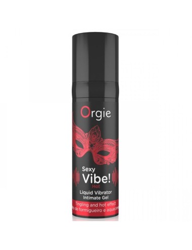 ORGIE - SEXY VIBE! HOT WARMING LIQUID VIBRATOR 15 ML