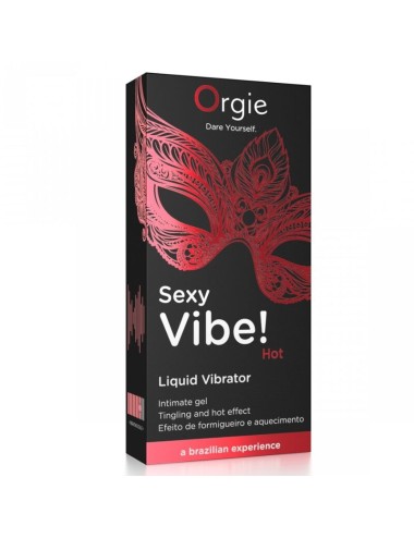 ORGIE - SEXY VIBE! HOT WARMING LIQUID VIBRATOR 15 ML