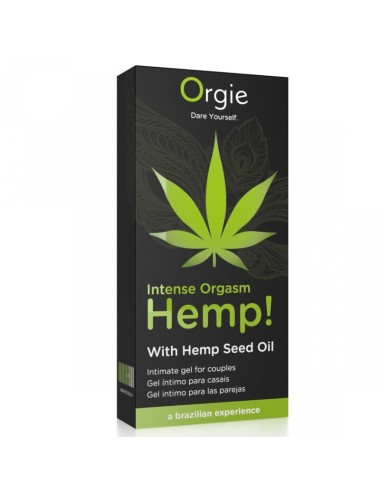 ORGIE - HEMP! INTENSE ORGASM MULTIPLE SENSATIONS INTIMATE GEL 15 ML